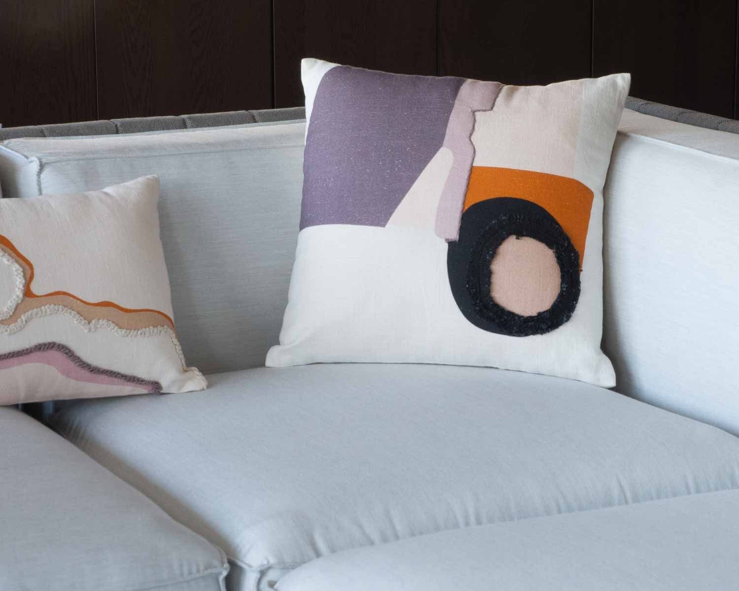 Cojín con estampado de cuadro moderno «Matis», 45 x 45 cm, con funda extraíble