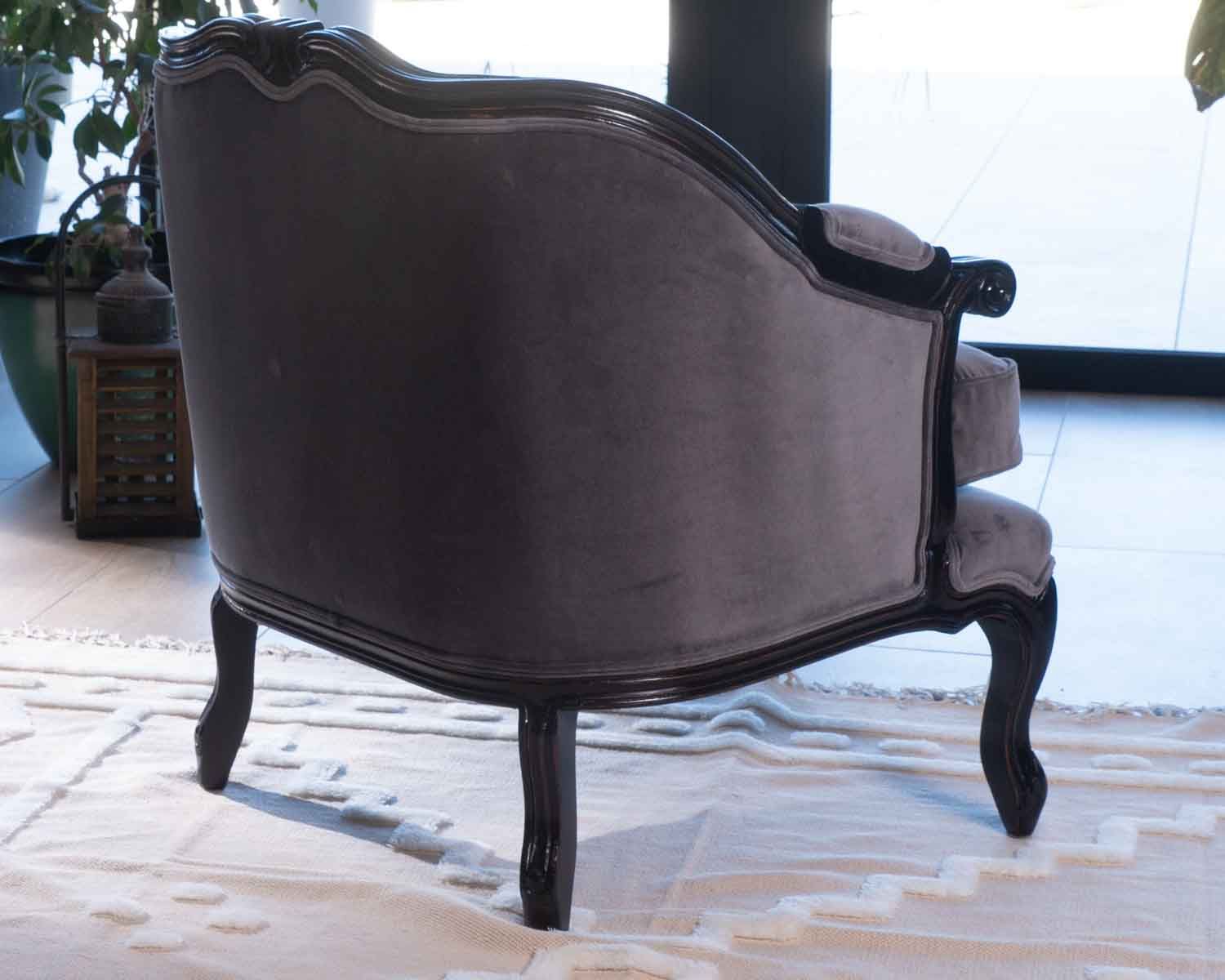 Sillón de tela ultracómodo, de estilo clásico y elegante, «Legacy»