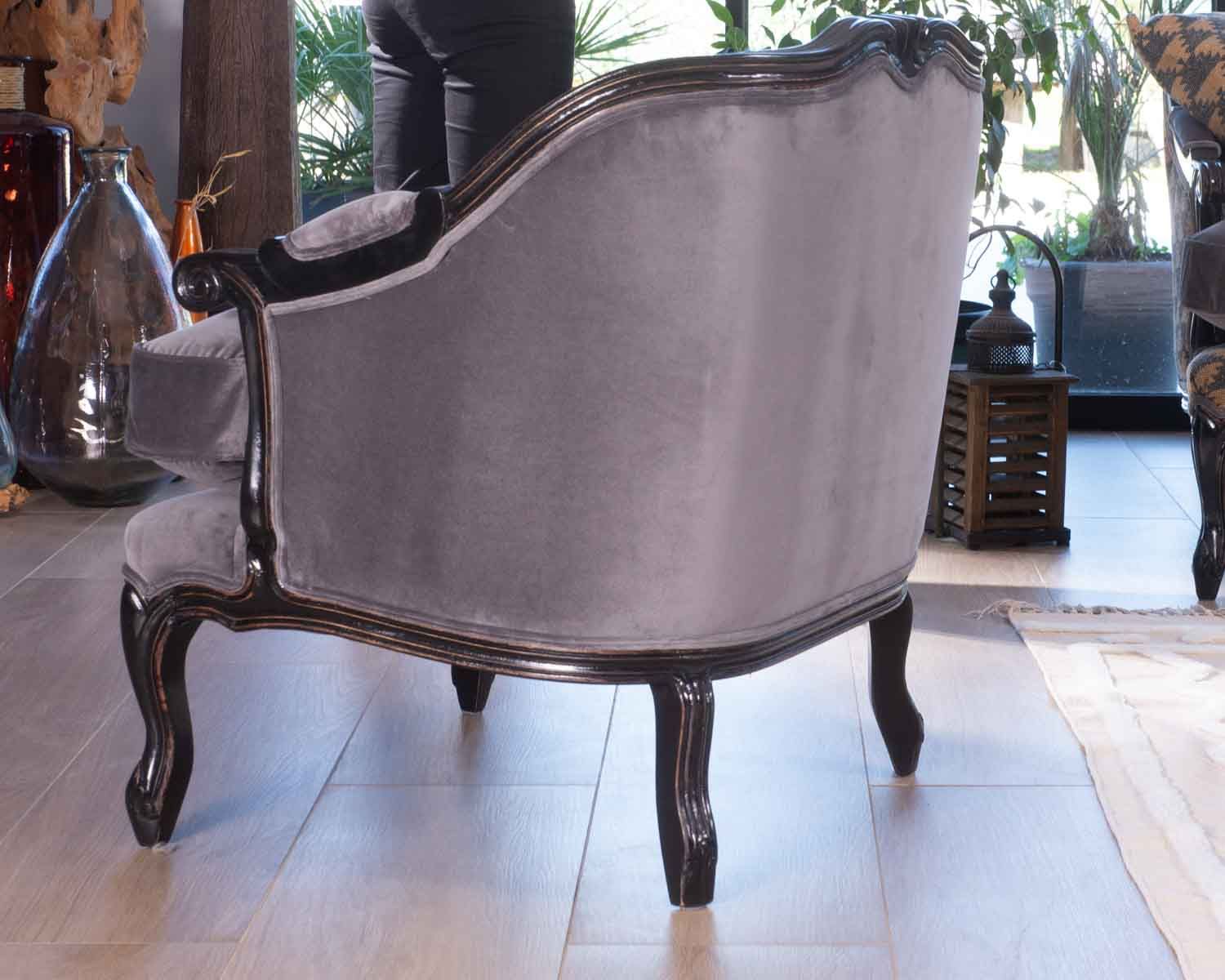 Sillón de tela ultracómodo, de estilo clásico y elegante, «Legacy»