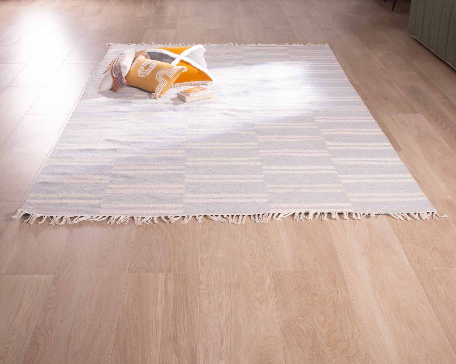 Alfombra grande bicolor con flecos, 200 x 300 cm, «Ethnic»