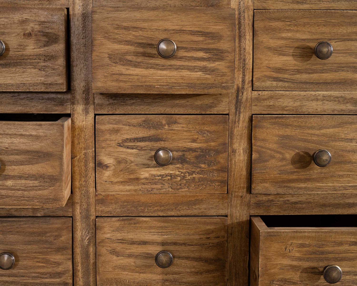 Cómoda de boticario con 30 cajones de madera de caoba «Lacilo»
