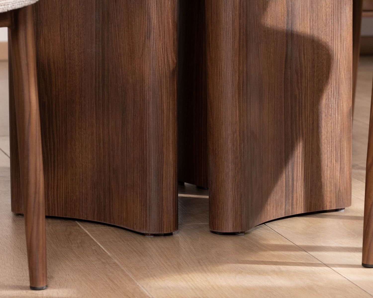 Mesa de comedor redonda de estilo retro «Arpège», 120 cm