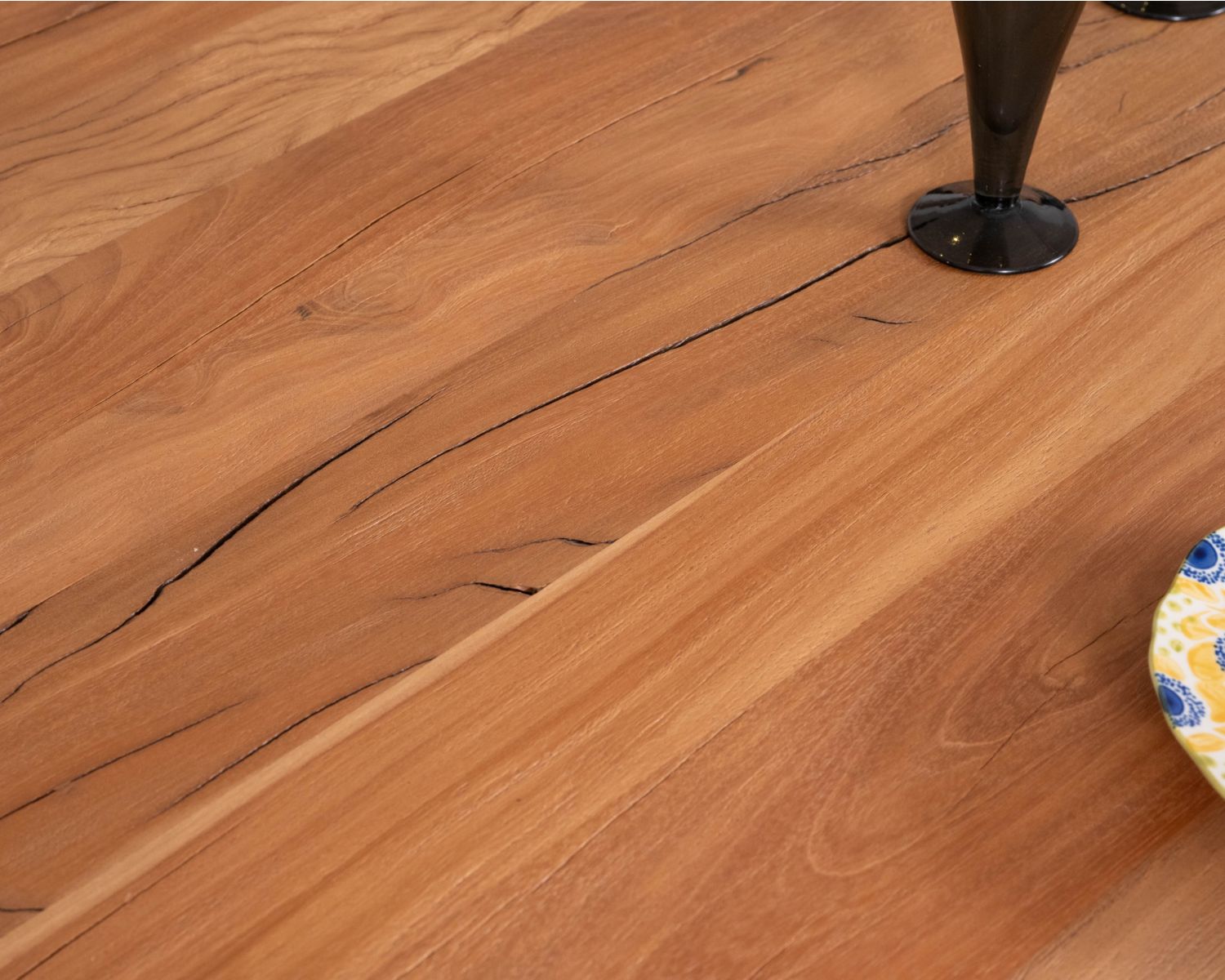 Mesa de comedor de madera reciclada con diseño minimalista, 180 cm, «Mokal»