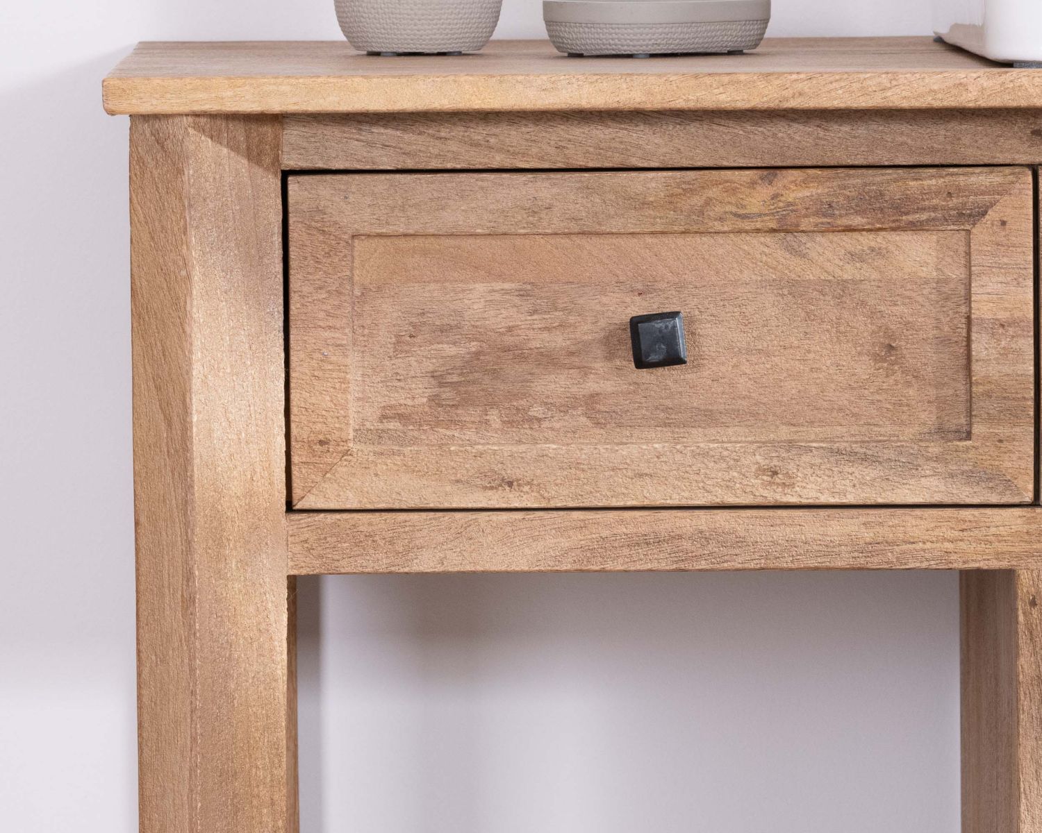 Mueble con lavabo individual de 120 cm «Maestro», de madera de mango