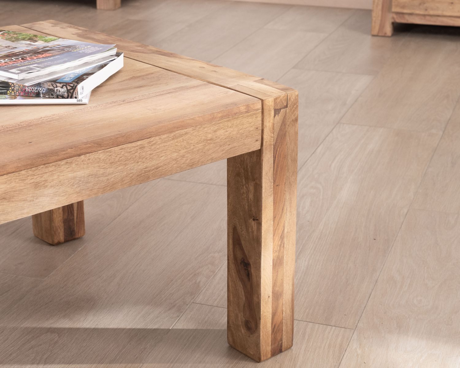 Mesa de centro de palisandro «Kalanohé» de 120 cm