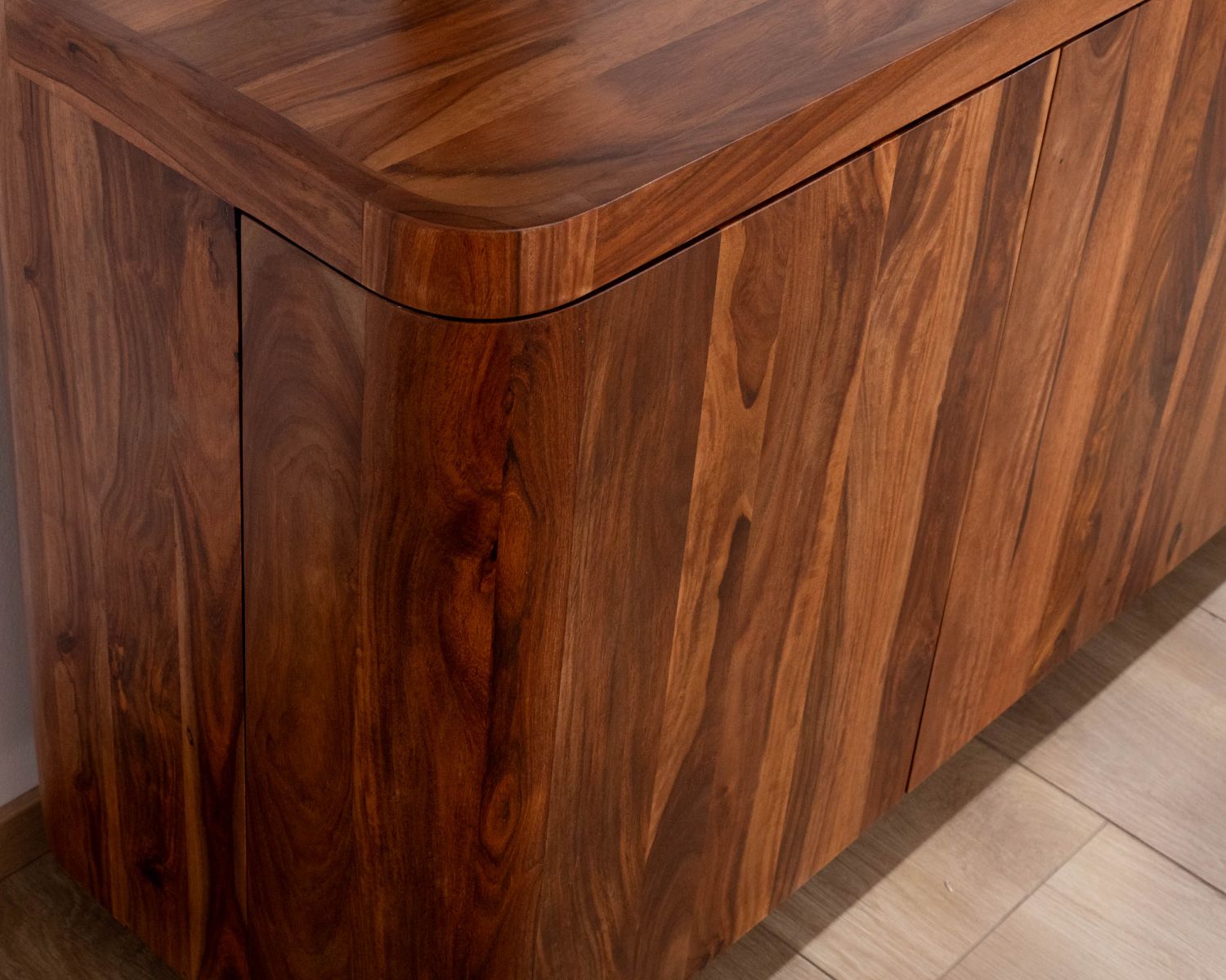 Aparador de madera de palisandro «Rosewood» de 200 cm