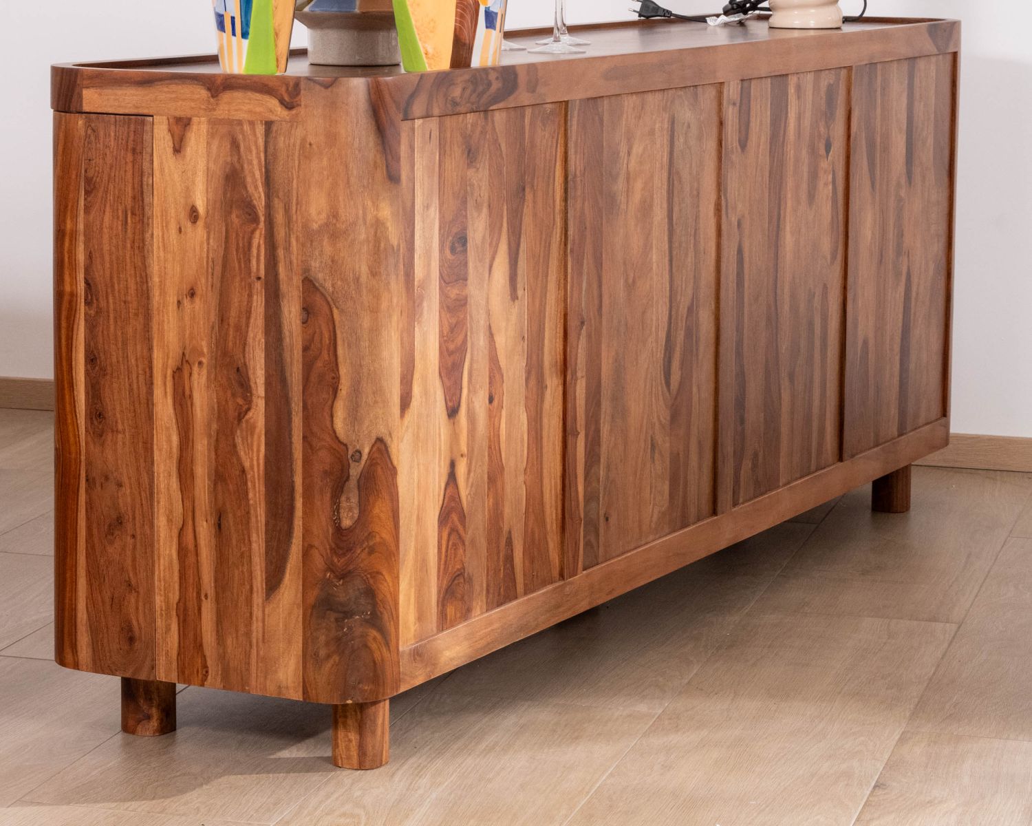 Aparador de madera de palisandro «Rosewood» de 200 cm