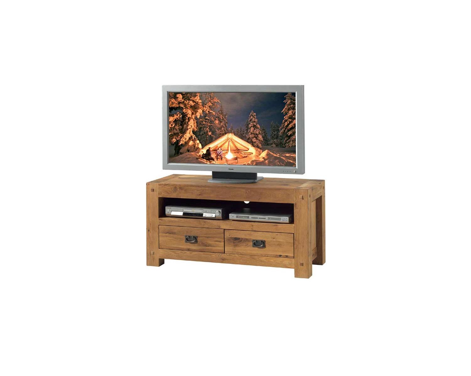 Meuble télé 2 tiroirs Lodge Casita