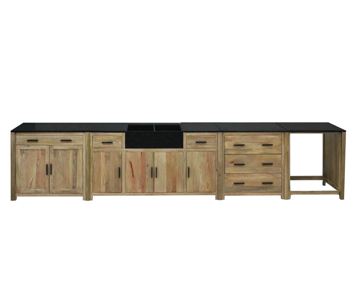 Mueble de cocina con 3 cajones para ollas «Grand Chef»