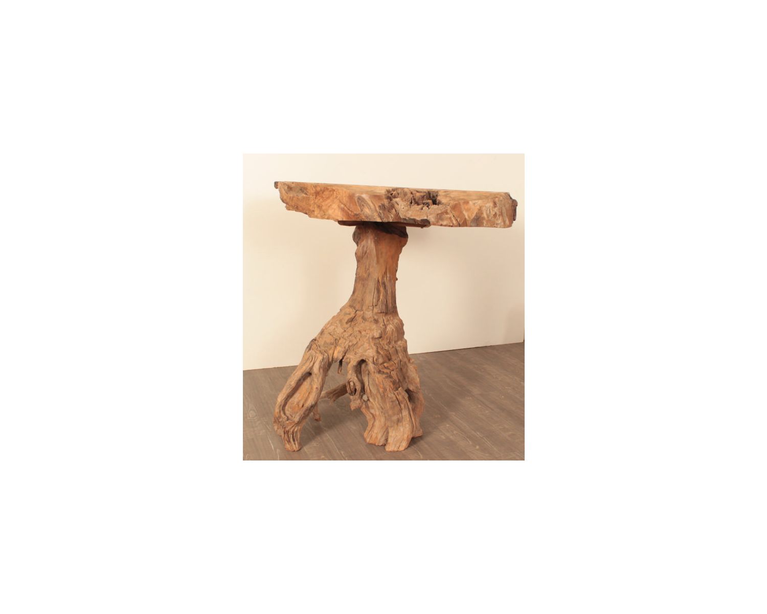 Mesa alta de teca maciza «Farmer» de Casita