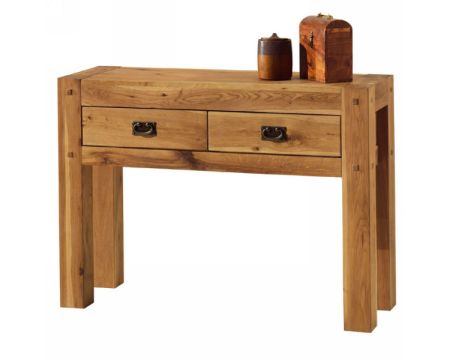 Consola de roble macizo aceitado «Lodge Casita»