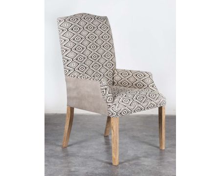 Sillón bergère de tela «CLOTHAIRE»
