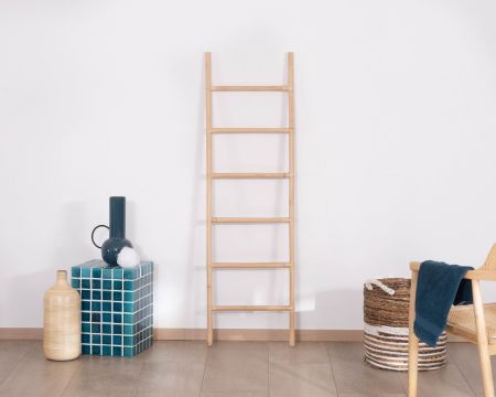 Escalera de ratán natural «Solira» de 150 cm