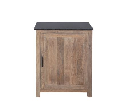 Mueble de cocina de madera maciza con una puerta «Grand Chef»