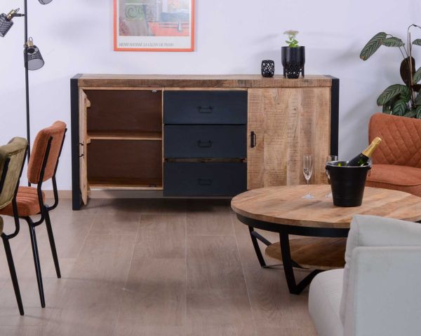 Aparador de comedor de estilo industrial «Andy»