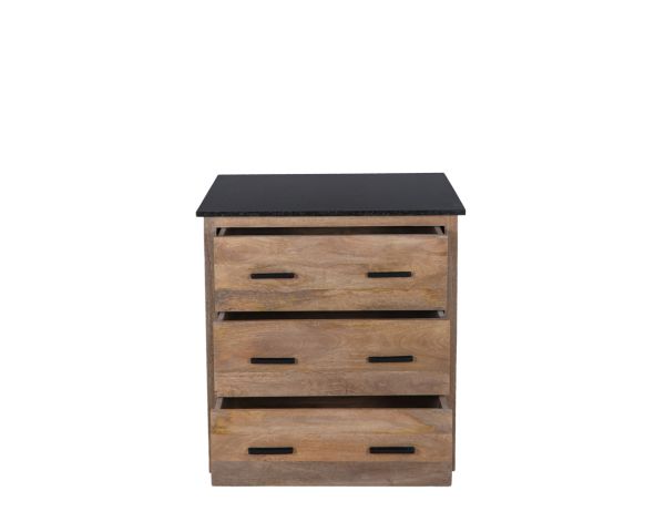 Mueble de cocina con 3 cajones para ollas «Grand Chef»