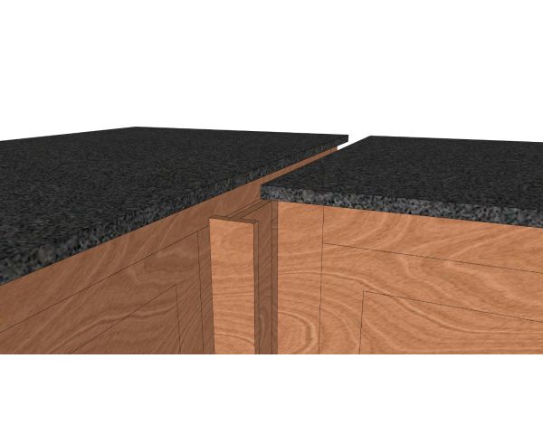 Moldura simple para muebles «Grand Chef»