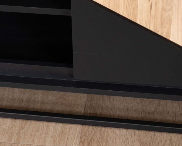 Mueble para la tele de 180 cm con 2 puertas, de madera maciza «Trace»