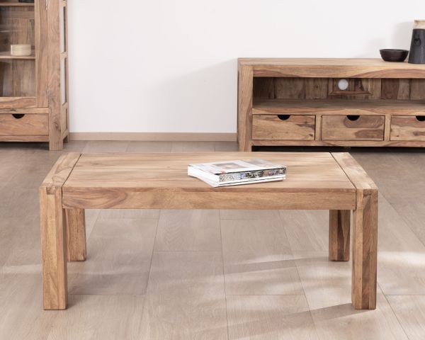 Mesa de centro de palisandro «Kalanohé» de 120 cm