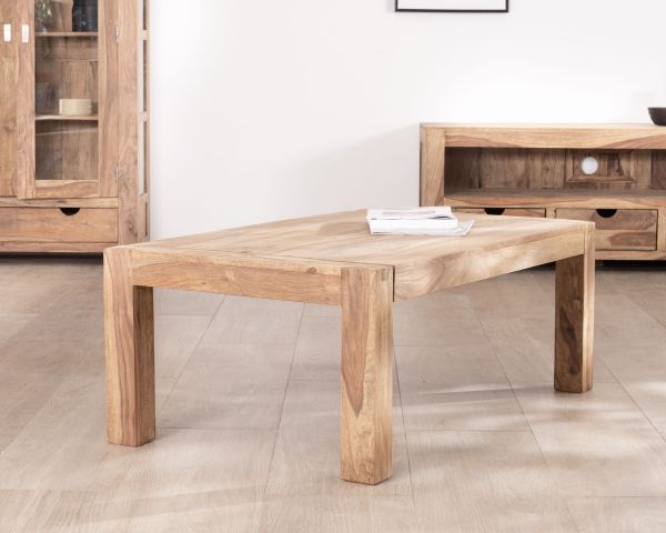 Mesa de centro de palisandro «Kalanohé» de 120 cm