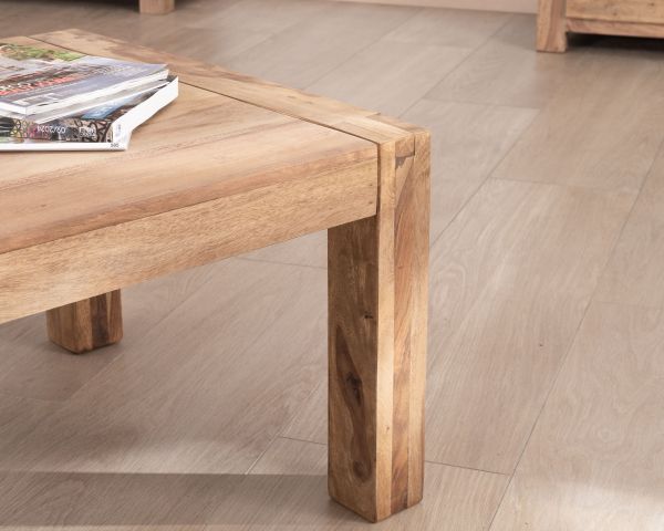 Mesa de centro de palisandro «Kalanohé» de 120 cm