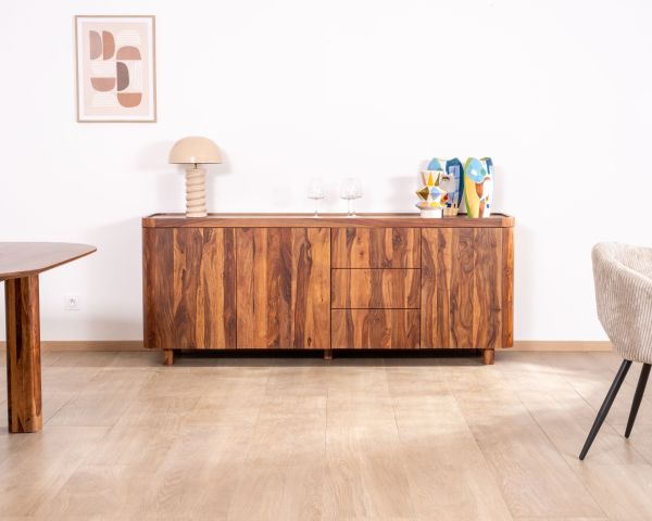 Aparador de madera de palisandro «Rosewood» de 200 cm