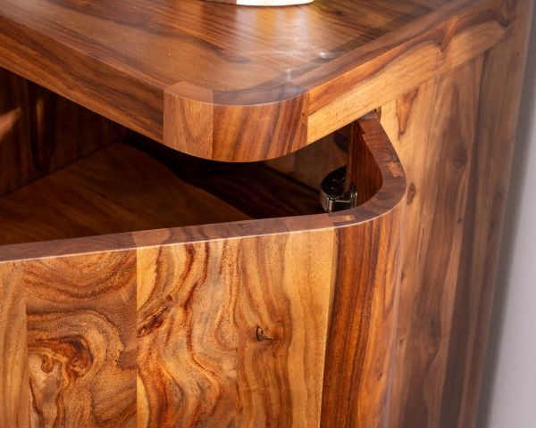 Aparador de madera de palisandro «Rosewood» de 200 cm