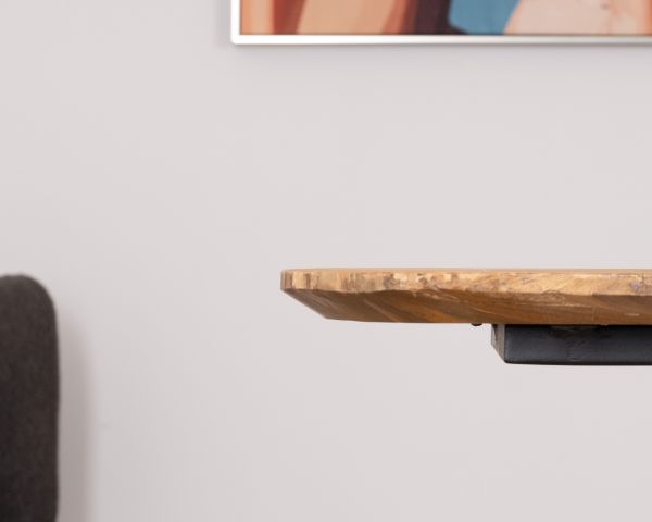 Mesa de comedor tipo barco de teca reciclada con patas Mikado «Bahia», 200 cm