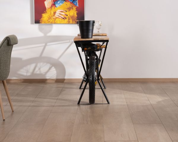 Consola vintage para moto muy original, de madera y metal negro, «Crazy»
