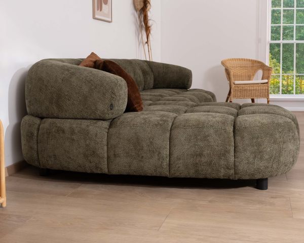 Sofá con extensión eléctrica y chaise longue «Syltan», con orientación y colores a elegir
