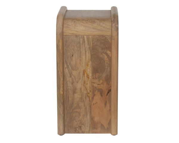 Table de chevet en manguier esprit néo-rétro "Spelano"