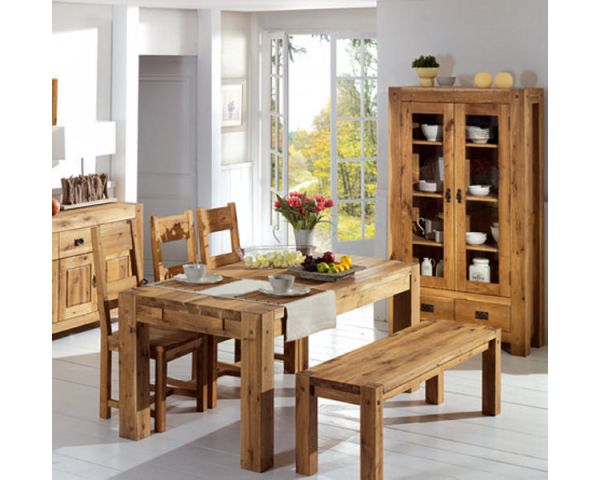 Allonge de 50 cm table "Lodge Casita" ambiance