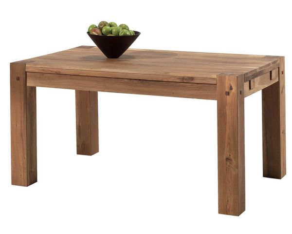 Mesa de comedor «Lodge Casita» de 150 cm en roble macizo aceitado