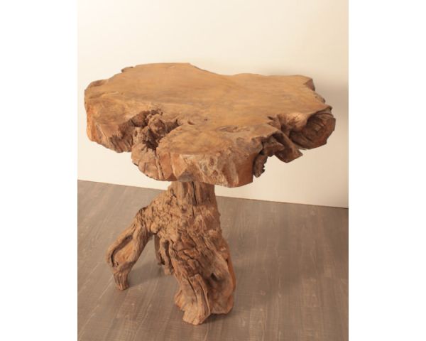 Mesa alta de teca maciza «Farmer» de Casita