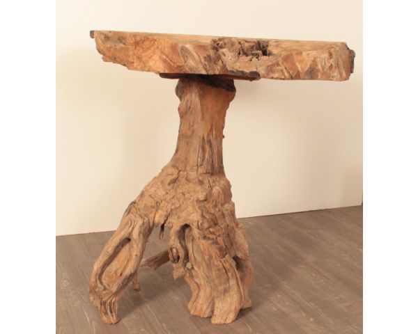 Mesa alta de teca maciza «Farmer» de Casita
